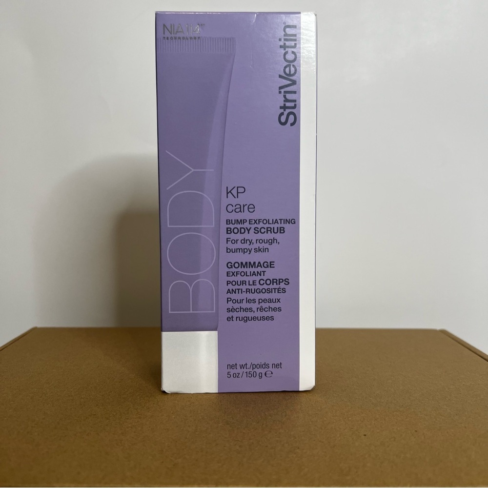 StriVectin Kp Care Bump Exfoliating Body Scrub 5 oz New in Box